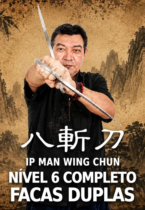 Pacote Formação Nível 6 - Ip Man Facas Duplas